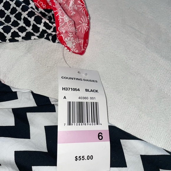 COUNTING DAISIES Chevron snowflake Christmas dress NWT - Picture 7 of 7